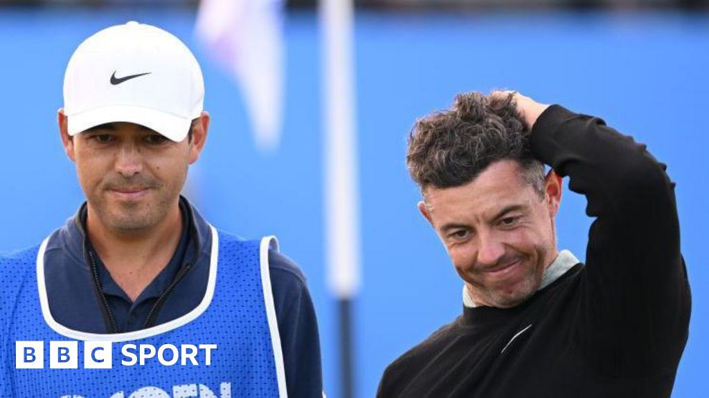 McIlroy shows his disappointment