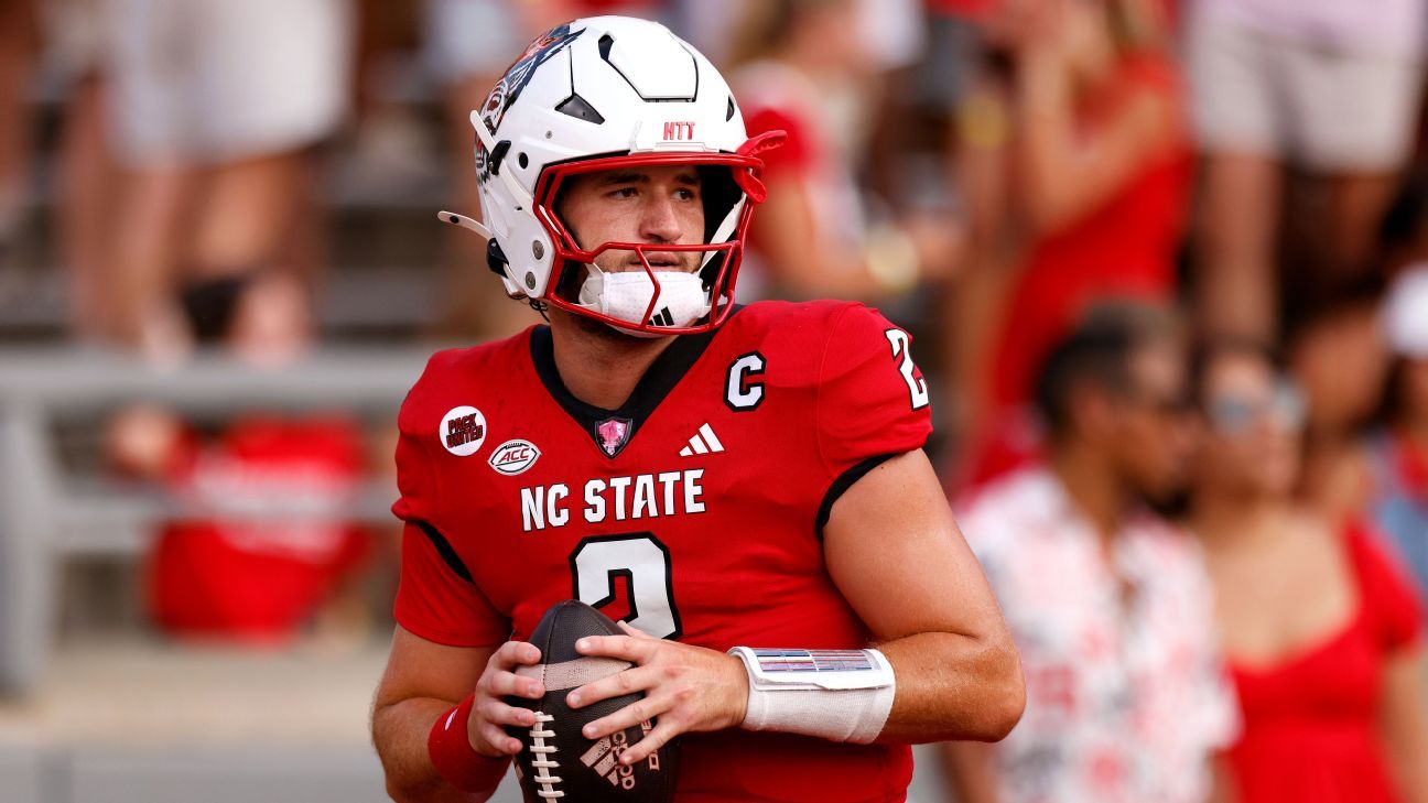 Grayson McCall's chance to rewrite his ending at NC State