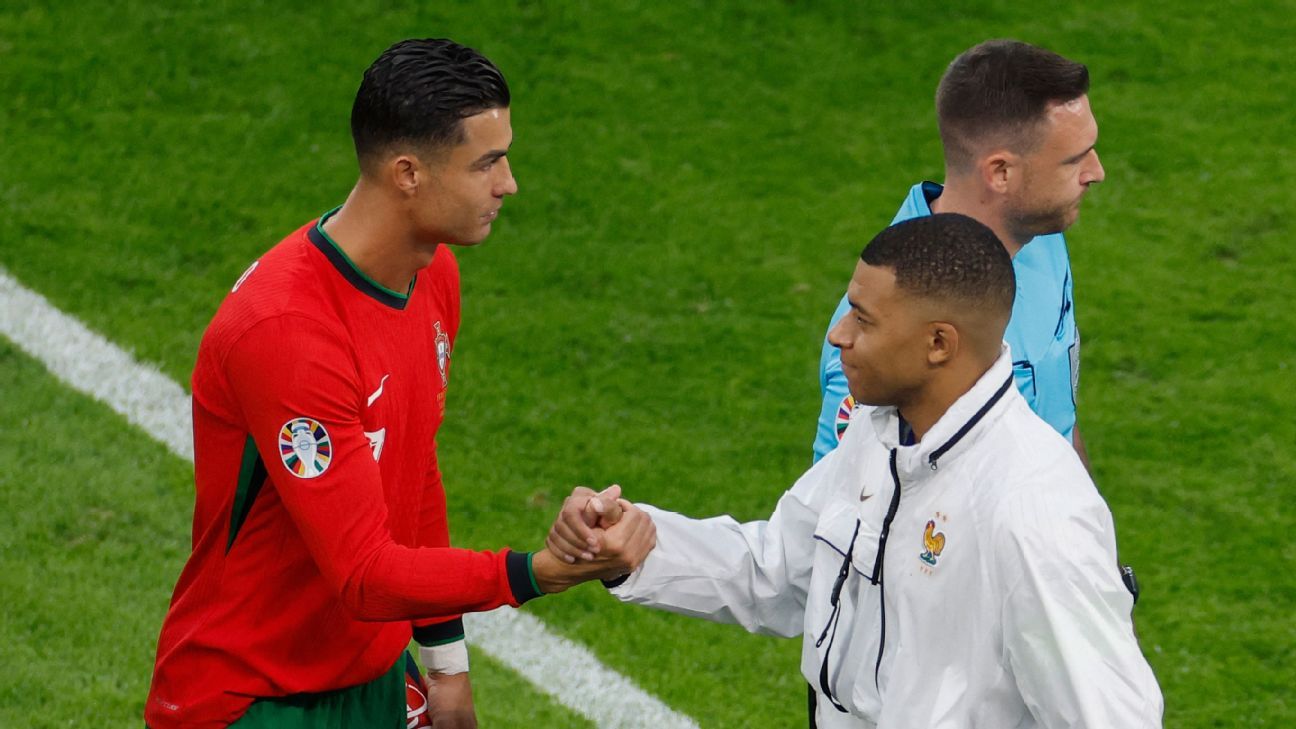 Cristiano Ronaldo backs Kylian Mbappé for Ballon d'Or success