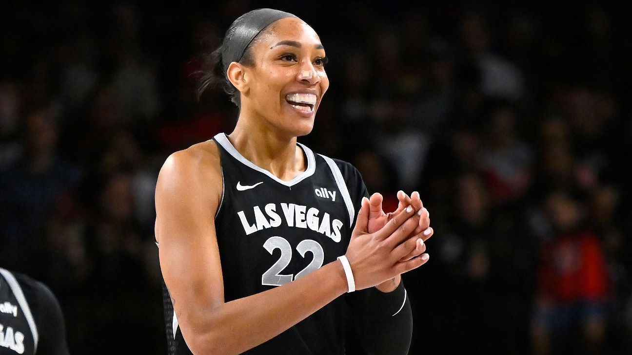 Aces' A'ja Wilson breaks WNBA single-season scoring record