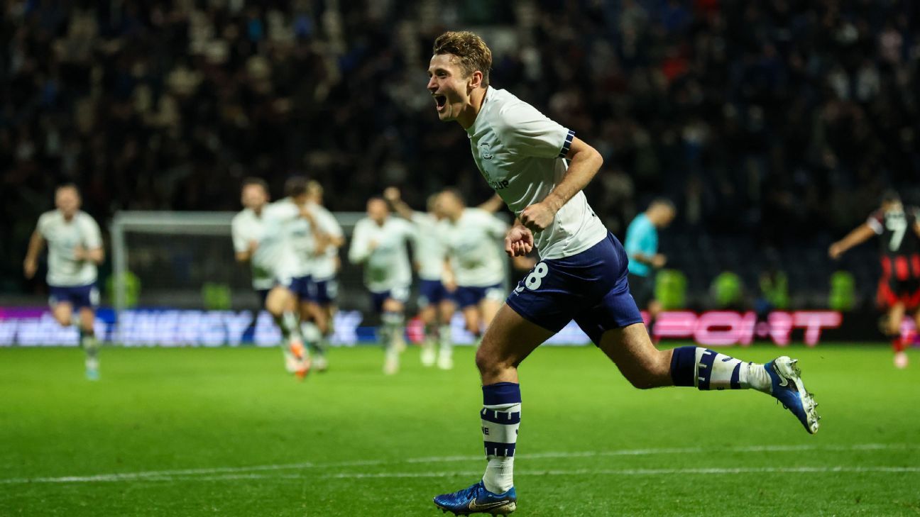 Preston upset Fulham in Carabao-Cup record shootout