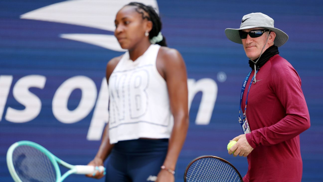 Coco Gauff splits with Brad Gilbert after frustrating US Open