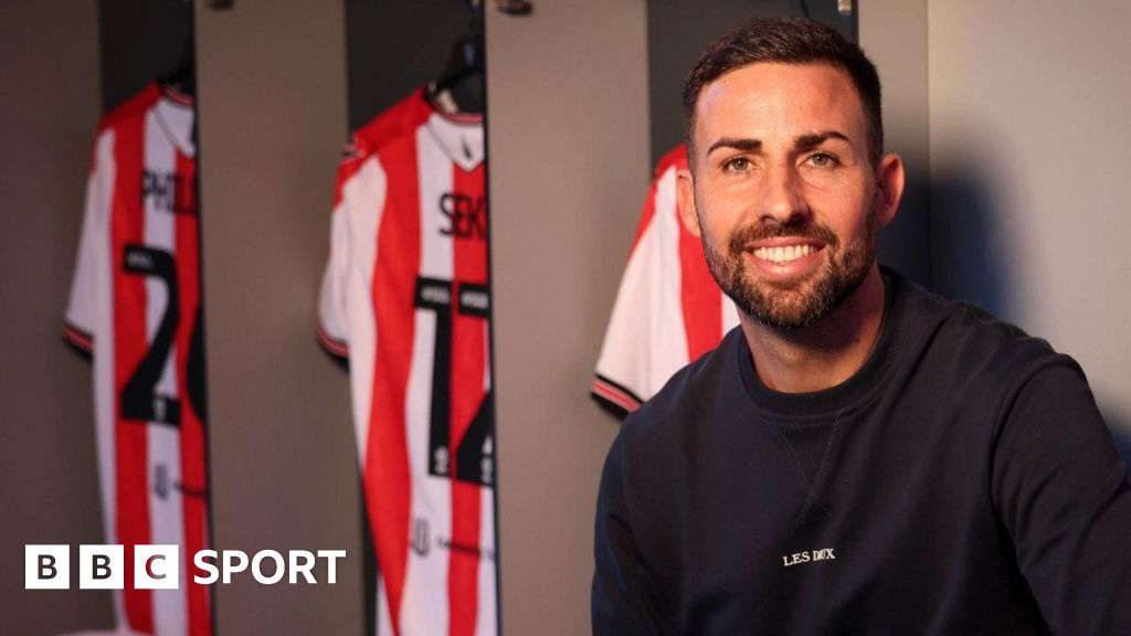 Narcis Pelach in the home dressing room at Stoke