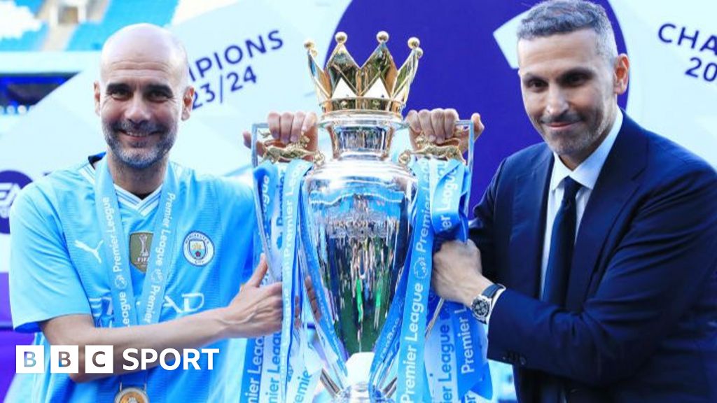 Man City fans celebrate their barrister Lord Pannick with a banner referencing lyrics from Manchester band The Smiths