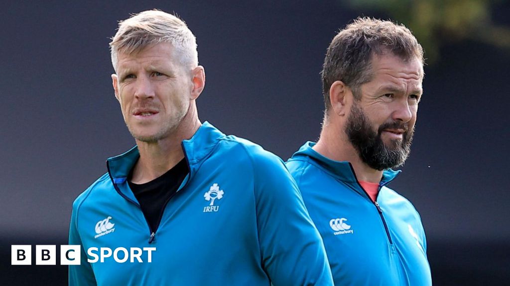 Simon Easterby and Andy Farrell