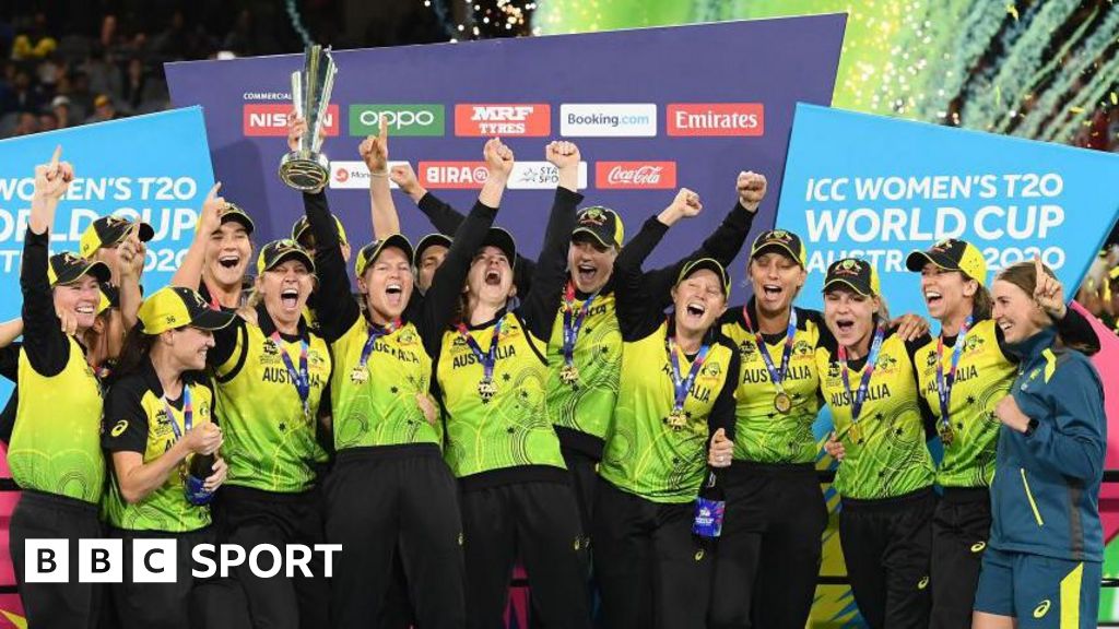 Australia lift the Women's T20 World Cup in 2023.