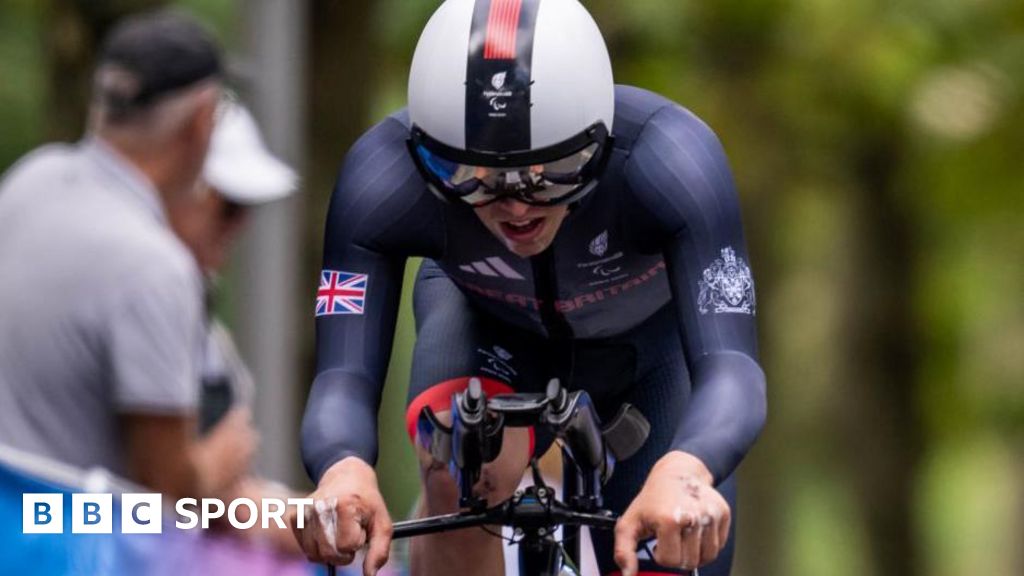 Great Britain's Archie Atkinson in action at the Paralympics