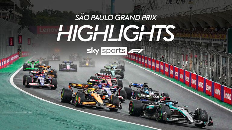 Highlights of Sunday's race from the Sao Paulo Grand Prix, which saw Max Verstappen win after having started in 17th!